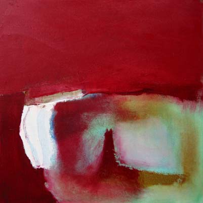 Non-representational oil painting by Ryn