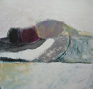 Snake Island 1, oil on canvas, 66 x 66 cm