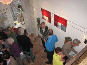 View of the gallery from the mezzanine