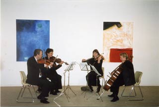 Music performance at the opening