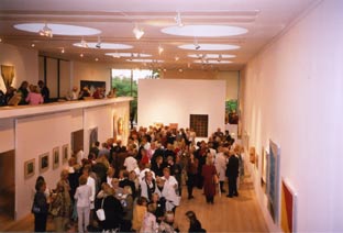 The crowd at the opening