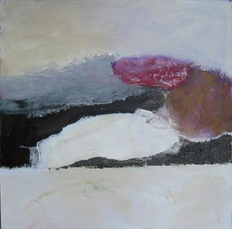 Abstrakt målning av Ryn, "Snake Island 2"