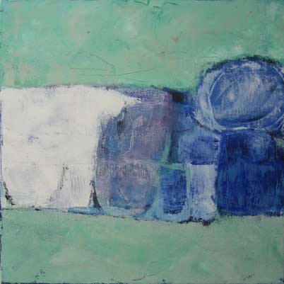 Boulders 5, oil on canvas